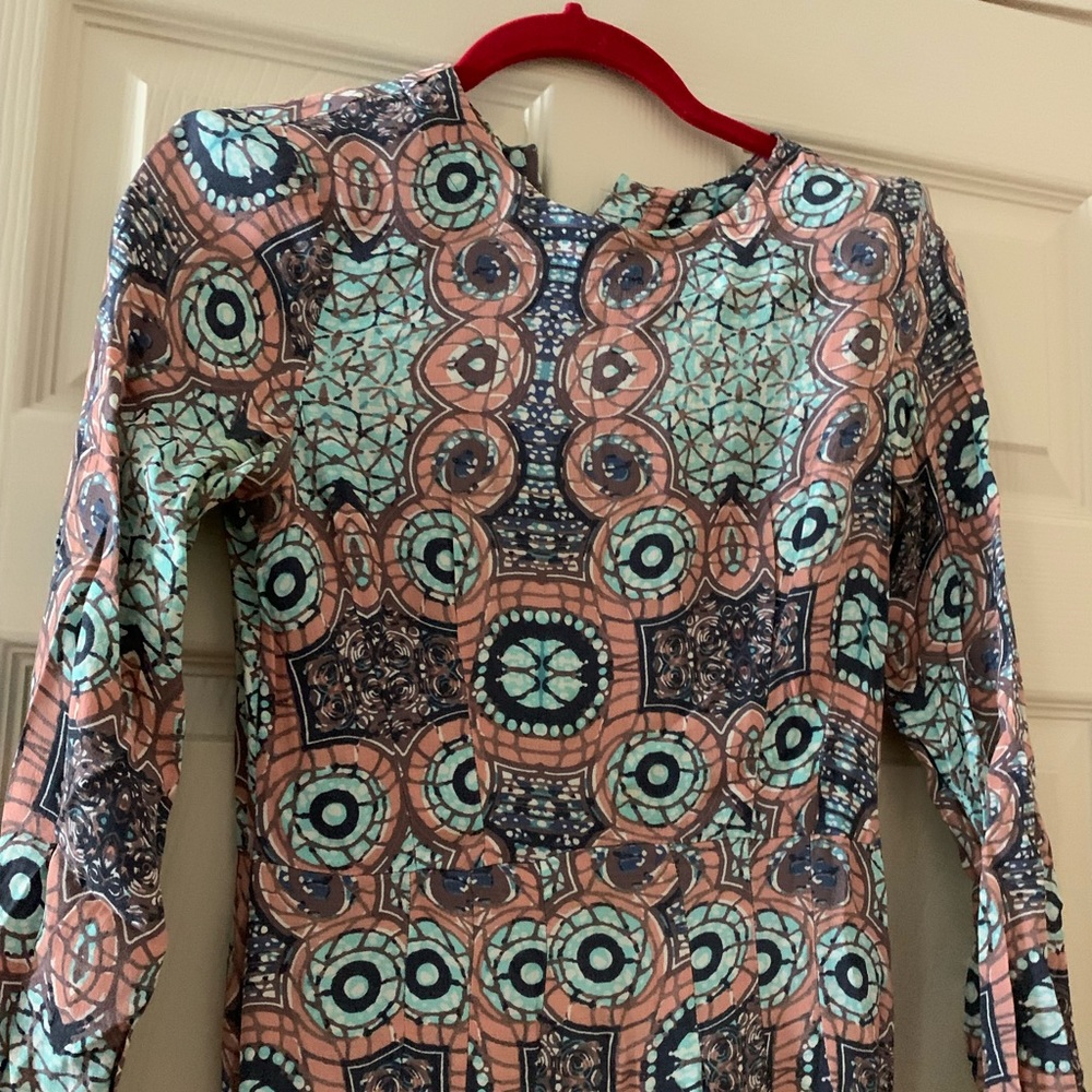 H&M long sleeve maxi dress